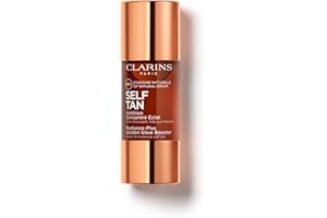 Clarins Self Tanning Face Booster | Self Tanning Drops For Face To Mix With Moisturizer | Natural, Long-Lasting, Streak-No, B