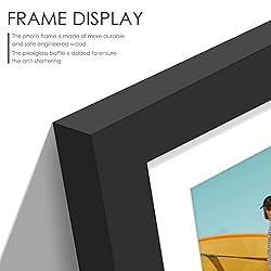 DUENPY 14x14 Picture Frame, 4x4 Collage Picture