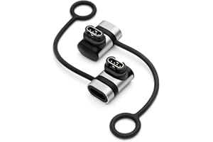 Seminer Watch Charger Adapters (2 Pack), Type C Female to Male Charging Connector Compatible with Garmin Fenix 7/7S/7X/6/6X/6
