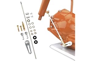 LRICHY ACA-1811 26" Upgraded Billet Adjustable Transmission Column Shift Linkage Kit Compatible with Chevy GM Turbo-Hydramatic TH350/400/700-R4 Truck Replacement for Lokar