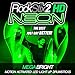 ROCKSTIX 2 HD NEON GREEN, MEGA BRIGHT LED LIGHT UP DRUMSTICKS, (CLASS A - LED with unique narrow beam for brighter color & effect) Set your gig on fire!
