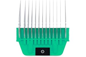 JOYZZE Dog Grooming Comb, A Series Wide 22mm 7/8" Metal, Professional for Smooth Coat, Durable and Precise, Trimming and Finishing, Compatible with A Series Clippers