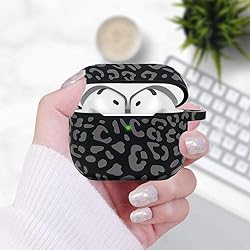 Silicone Leopard AirPods 4 Case 2024, Gawnock Case