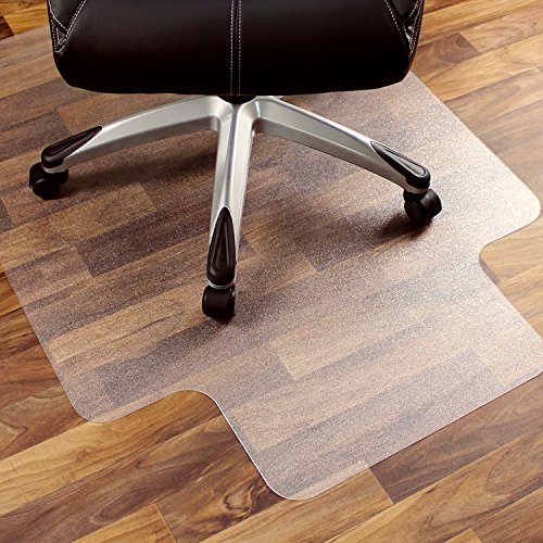 Focux 36 x 48'' Office Chair Mat for Hardwood Floor Opaque Office Floor Mat Anti-Slip Thin Desk Floor Protective Mats (1 Pc) - Thumbnail 7