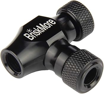 BriskMore Black Bike Tire CO2 Inflators