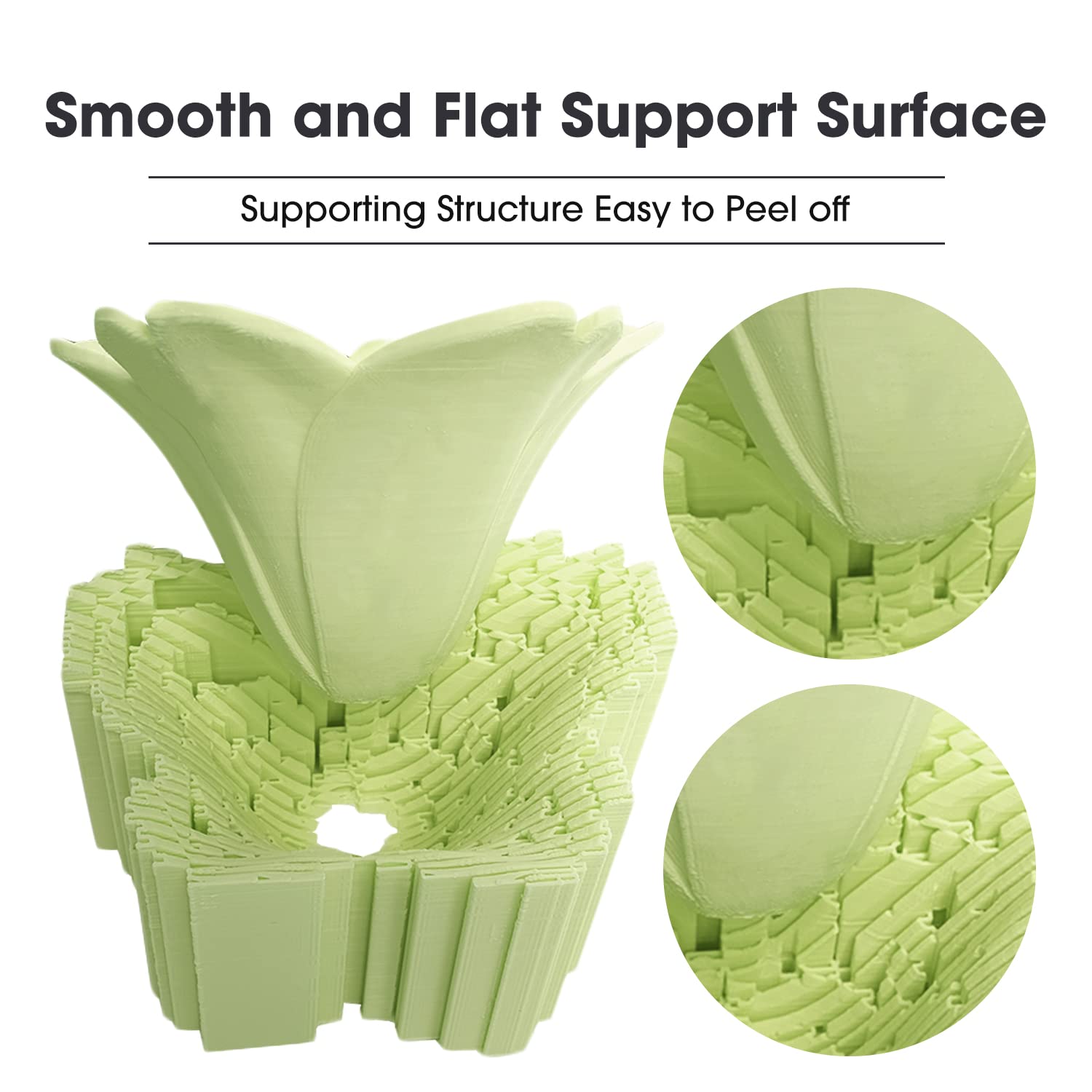 eSUN Upgraded Matte PLA Filament 1.75mm, Matte PLA 3D Drucker Filament, glanzfreie Farbe, mattierte Textur, 1KG pro Spule, 2 Spulen für 3D Drucker, Cremeweiß+Feuerrot 8