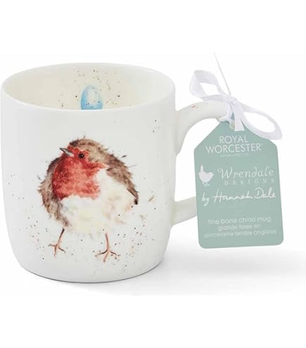 Amazon.com | Royal Worcester Wrendale Designs 14 oz Mug, Because I