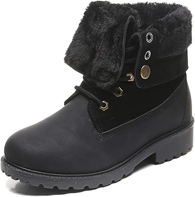 women's suede lace up ankle boots flat