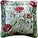 Tache 2 Piece 18 X 18 Inch Floral Poppy Field Tapestry Throw Pillow Cushion Cover Set