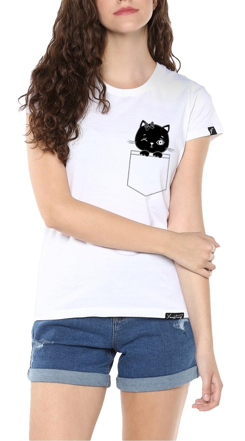 young trendz women's cotton t-shirt