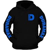 Gawxtee Duramax Color Pocket Design Color Black Hoodie Hooded Sweatshirt S-5XL