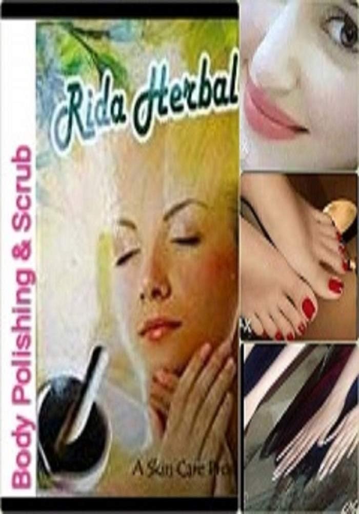 Rida Herbal Face and Body Bath Polishing Powder Scrub with 30 Herbs Ayurvedic for Men and Women Baby Ubtan for All Skin Types Glowing Skin