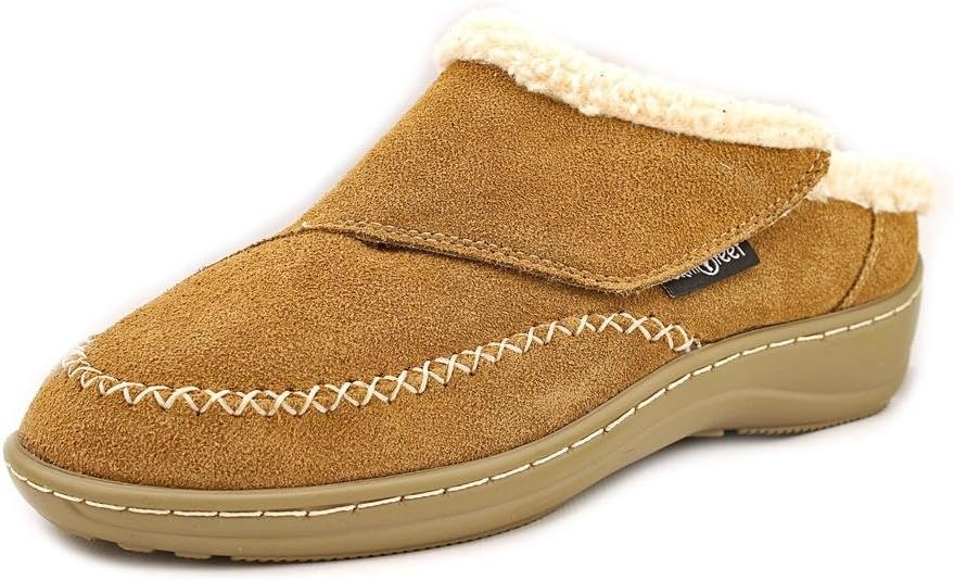 Orthofeet Innovative Orthopedic Slippers for Women - Ideal for Plantar Fasciitis, Foot & Heel Pain Relief. Arch Support Slippers, Cushioning Ergonomic Sole & Extended Widths - Charlotte