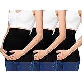 Sweet Hearts Belly Bands For Pregnant Women- Maternity Postpartum Pregnancy Belly Band Support Belt Made in USA
