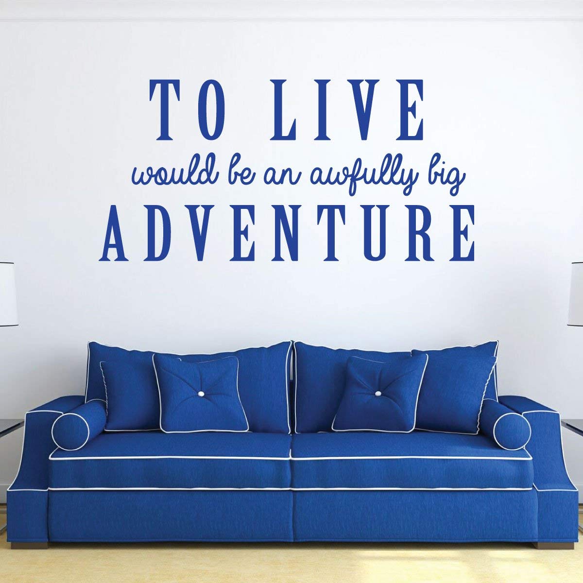 Amazon Com Quote Wall Decals Vinyl Wall Art Decor For The Living