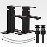 Casavilla Bathroom Sink Faucet-2 Sets, Oil Rubbed