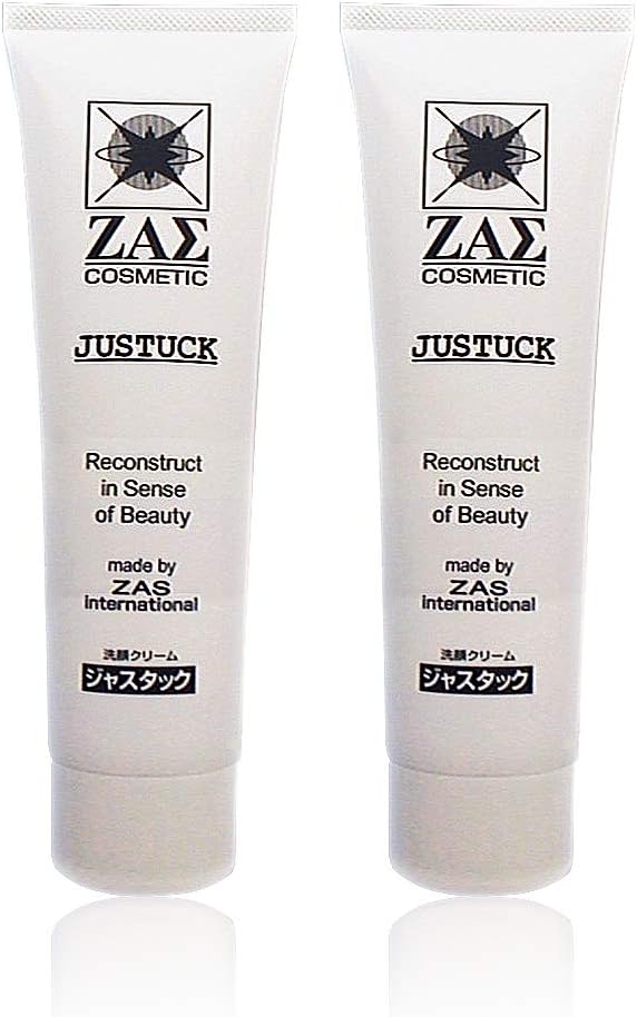 Amazon Co Jp ザス Zas メンズ洗顔フォーム ジャスタック ミルクアミノ酸の働きで皮脂 毛穴汚れをしっかり洗浄 メンズスキンケア メンズコスメ お得な2本セット ドラッグストア