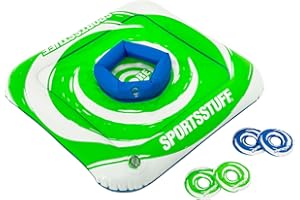 SportsStuff Washer Toss | Floating Summer Pool Game for Adults and Kids | Play in The Water or on Land