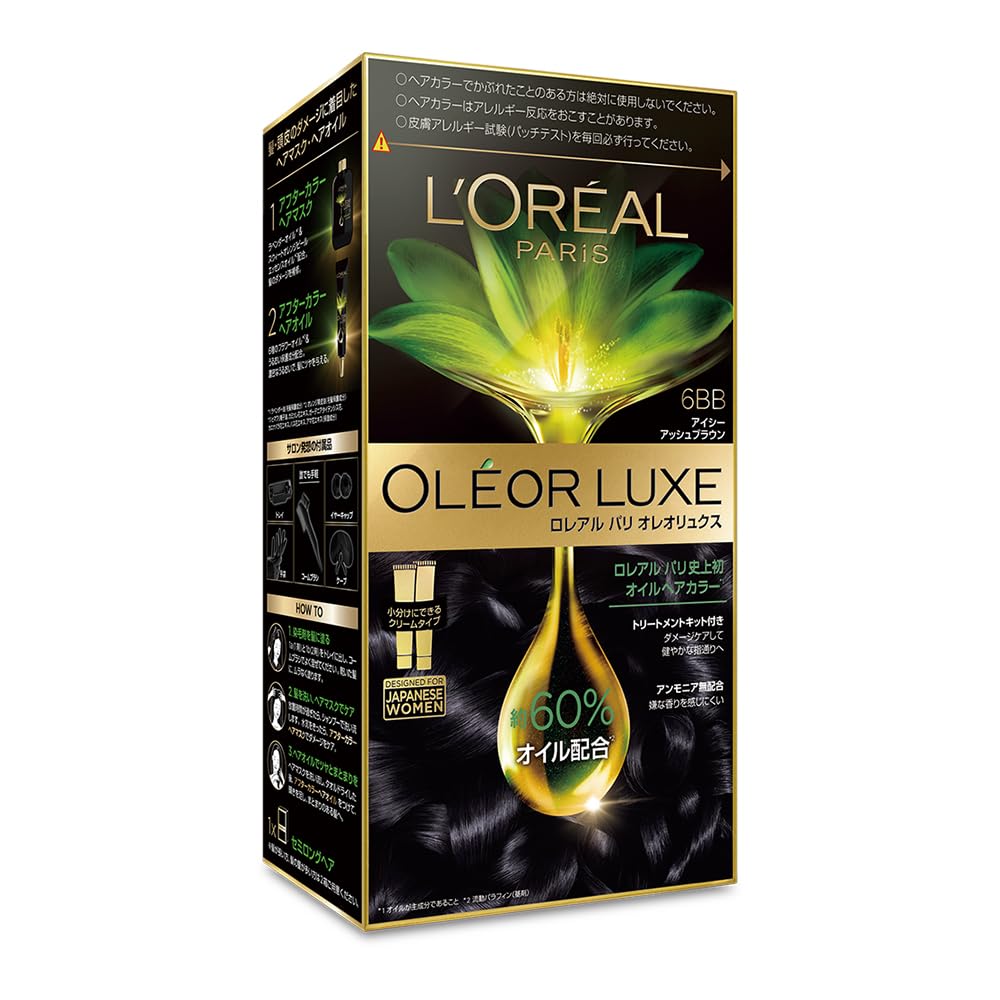 L'Oreal Paris(ロレアルパリ) ヘアカラー オレオリュクス 6BB【医薬部外品】アイシーアッシュブラウン リタッチ レディース メンズ商品画像