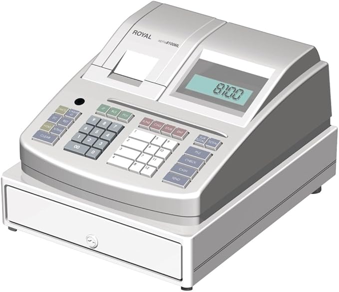 Royal Cash Register, Light gray (Alpha 8100ML) Amazon.ca Electronics