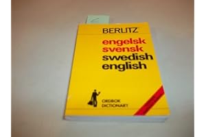 English Swedish, Swedish-English/Engelsk-Svensk, Svensk-Engelsk Ordbok Dictionary