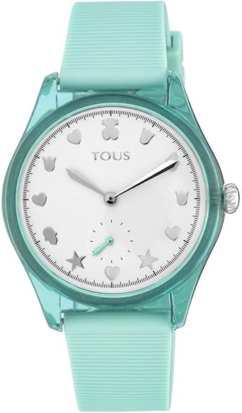 Reloj Tous 900350065 Free Fresh de Acero y policarbonato con Correa de Silicona Menta