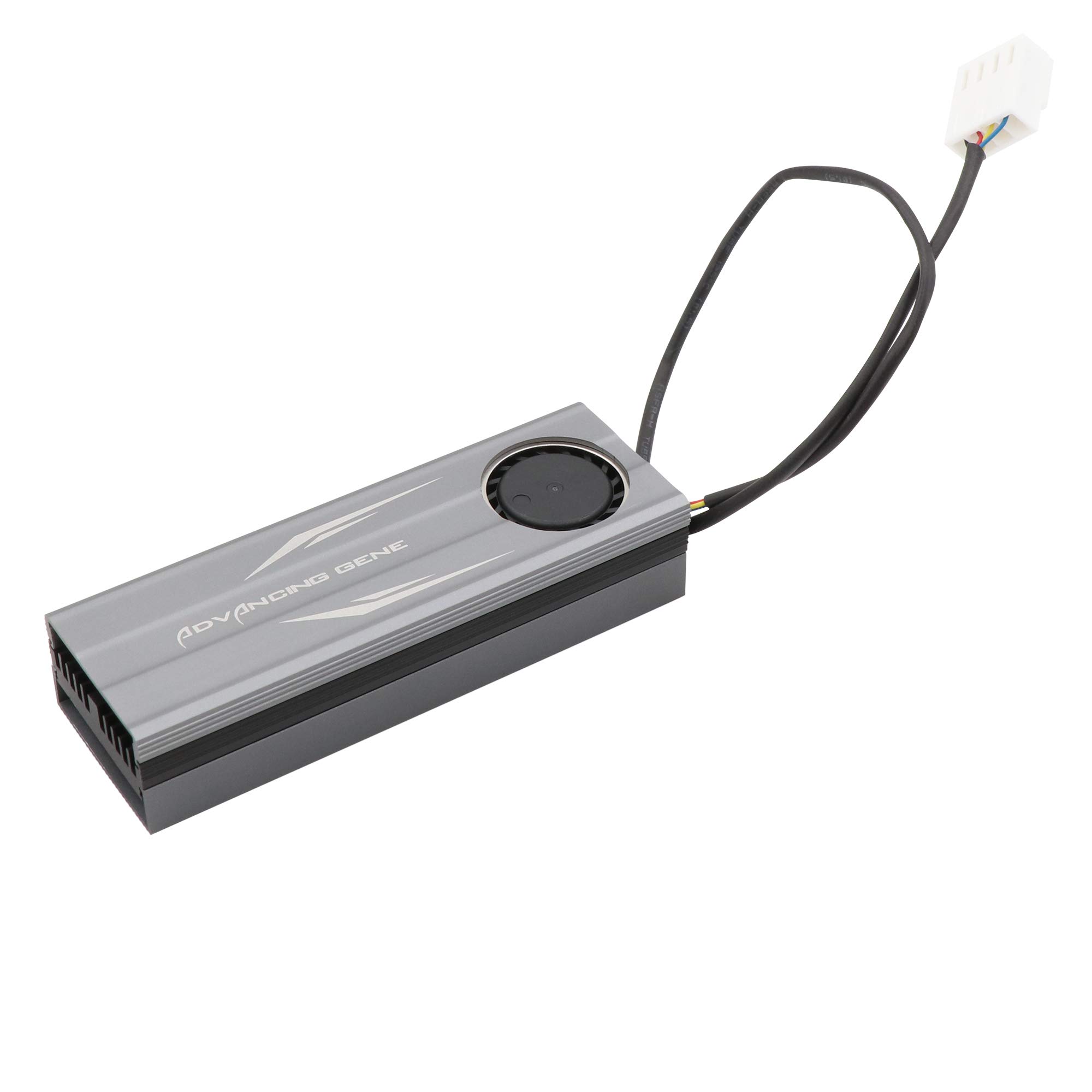 Advancing Gene NVMe M.2 SSD Cooler Heatsinks with 20mm Fan, 2nd Generation