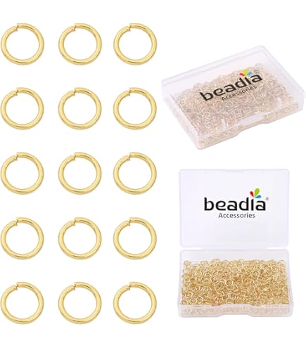 6 Sizes 600pcs Oval Close But Unsoldered Jumps Rings 18-26 Gauge O Rings 304 Stainless Steel Jump Rings Connectors Diy Jewelry Making Stainless Steel Col