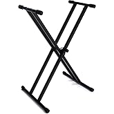 Yamaha OEM PKBX2 Double-Braced Adjustable X-Style Keyboard Stand