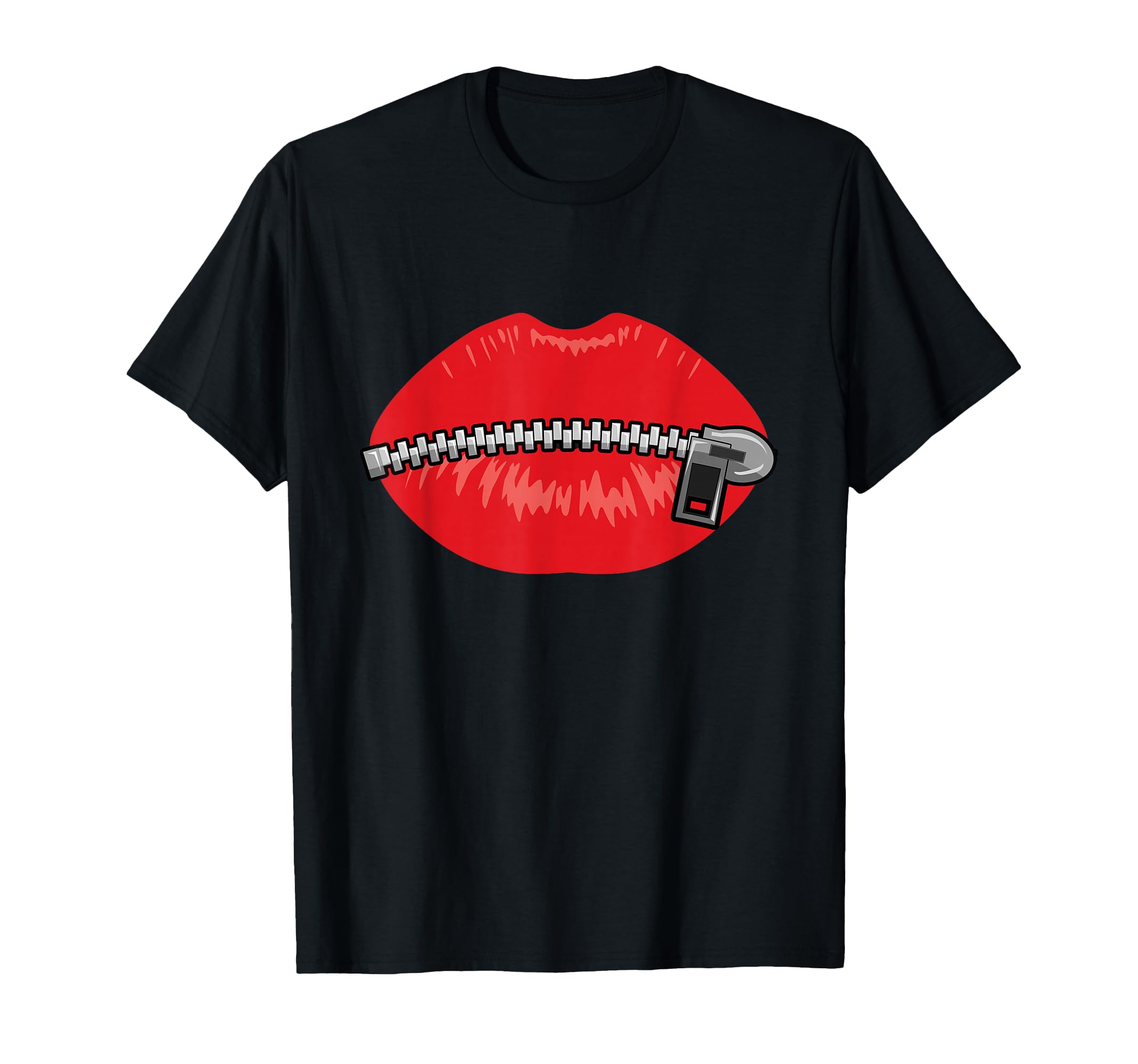 Lip Zip | Zip Lips. T-Shirt