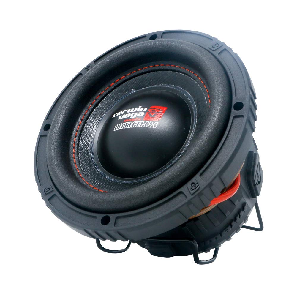 Cerwin-Vega! VMAX65D4 6.5” 4Ω 400W Dual Voice Coil Car Audio Subwoofer Black