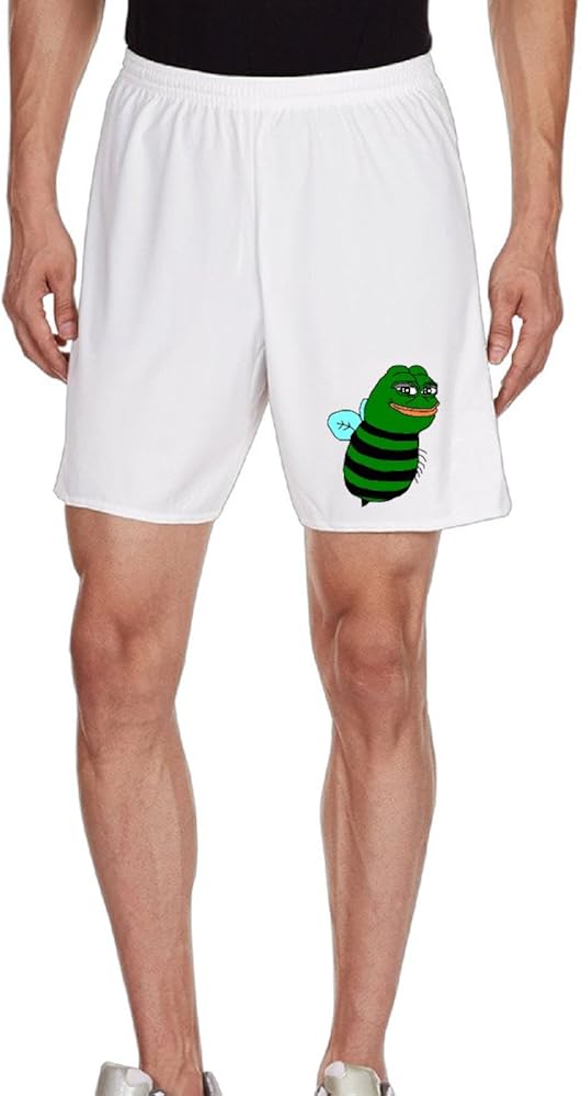 Kim Men's Unisex Shorts Household Pants For Men's White