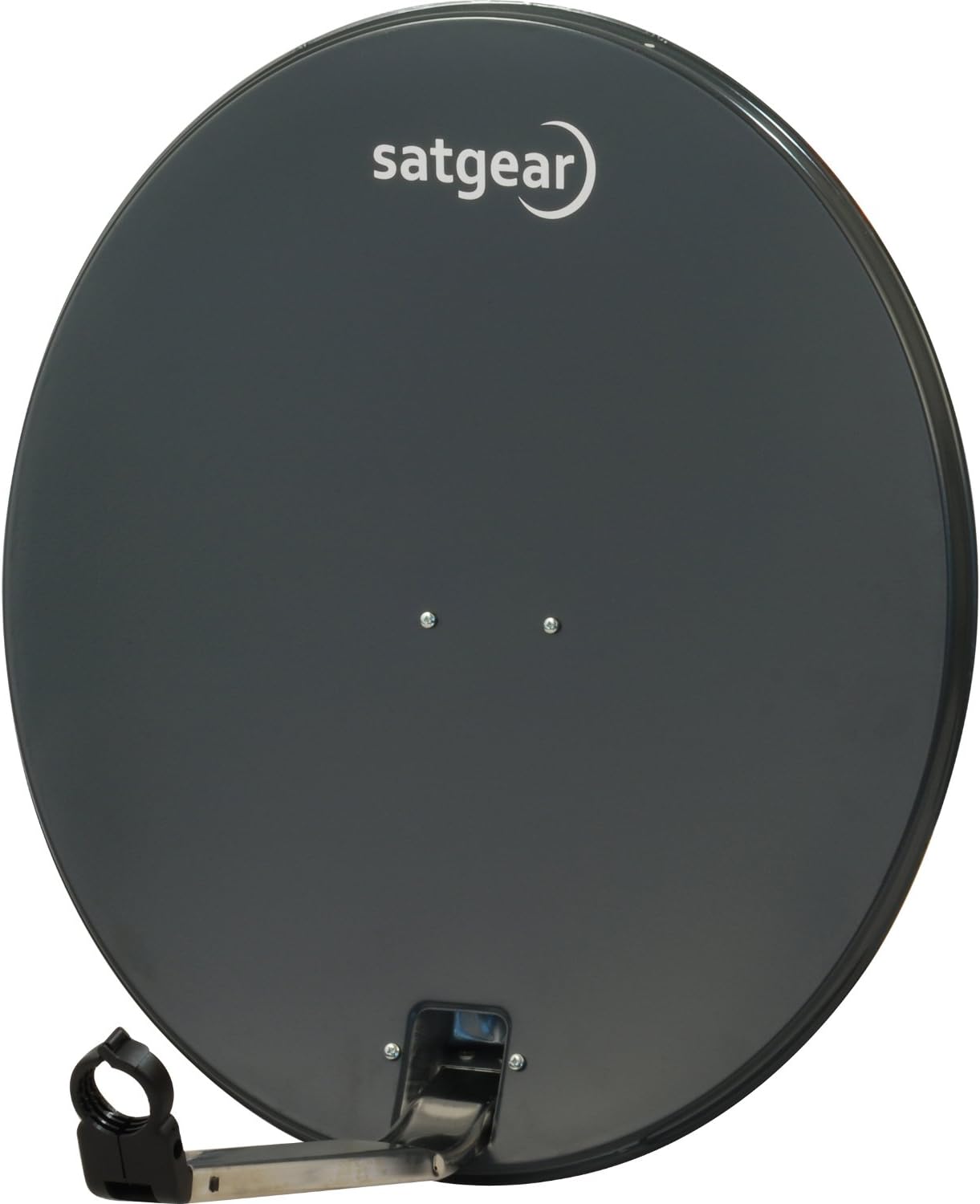 DTD64/1P Triax 60Cm Offset Satellite Dish with Pole Folding Arm (Td64) Ideal for Caravanners