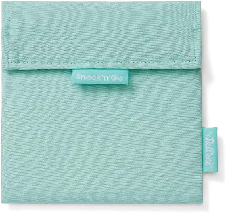 Roll'eat - Snack'n'Go Nature - Organic and Reusable Snack Bag Without BPA (Mint)