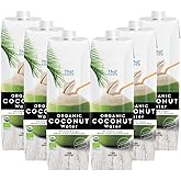 Thai Coco - Organic Natural Coconut Water No Sugar Added - 33.8 fl. oz. 6 Pk