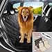 YonRui Pet Seat Cover Dog Car Seat Covers With Storage bag-600D Waterproof, Nonslip Backing and Hammock Style Easy to Clean and Install for Cars, Trucks and Suv's