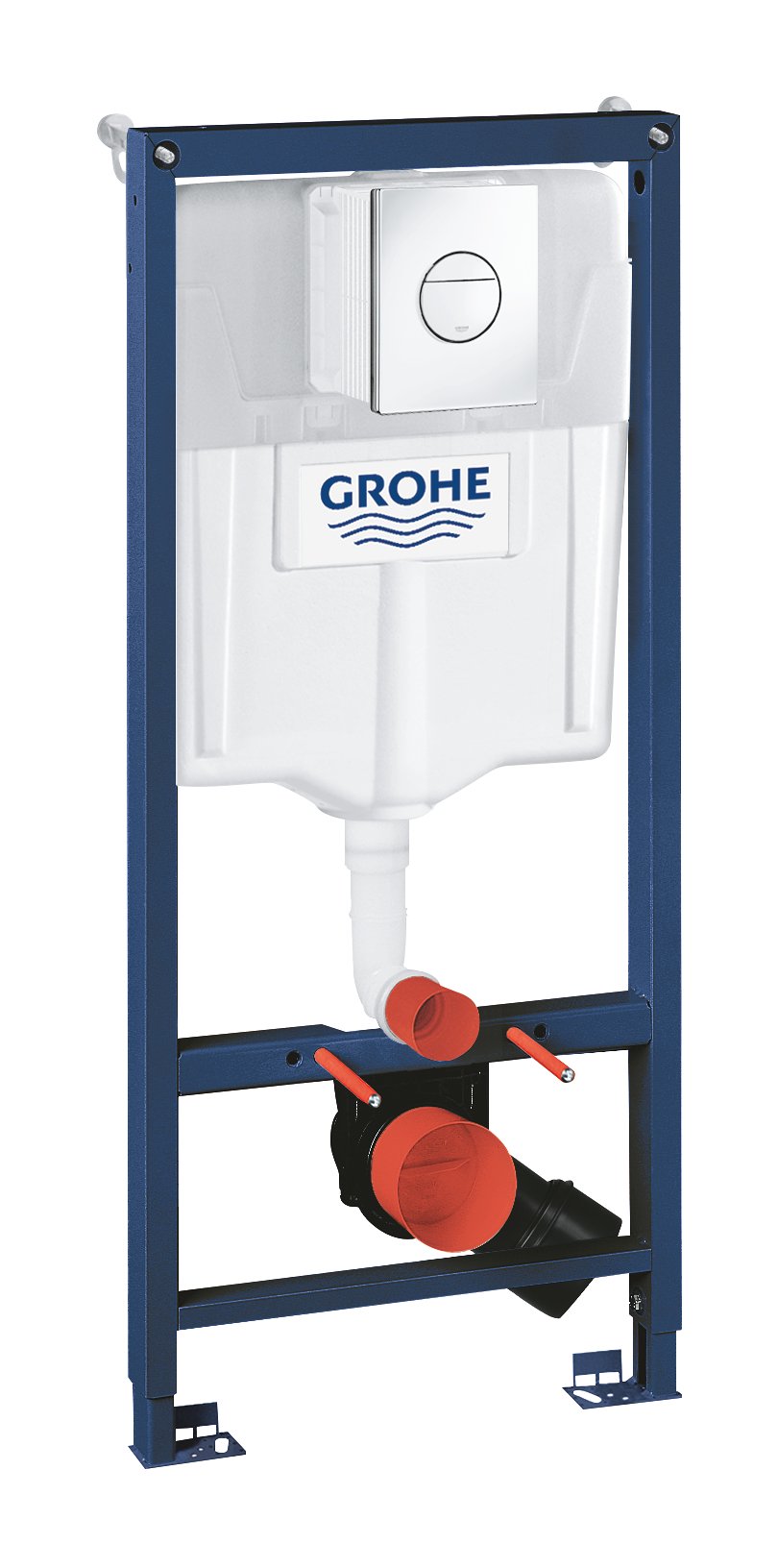 GROHE Solido 3-in-1 Set for Wc, 1.13 M Installation Height Chrome 38832000