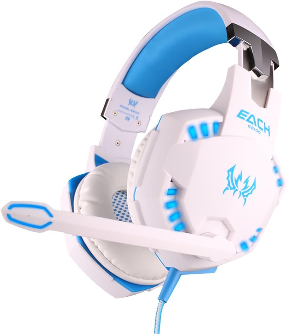 KOTION EACH G2100 Professional 3.5mm LED PC Gaming Bass Stereo Noise