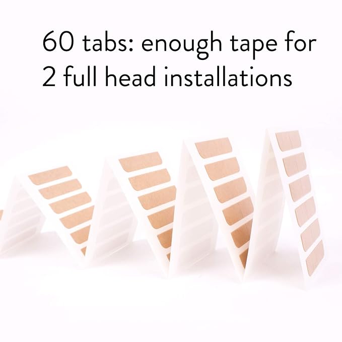 Amazon Com The Hair Shop Smart Tabs Tape In Hair Extension Tape