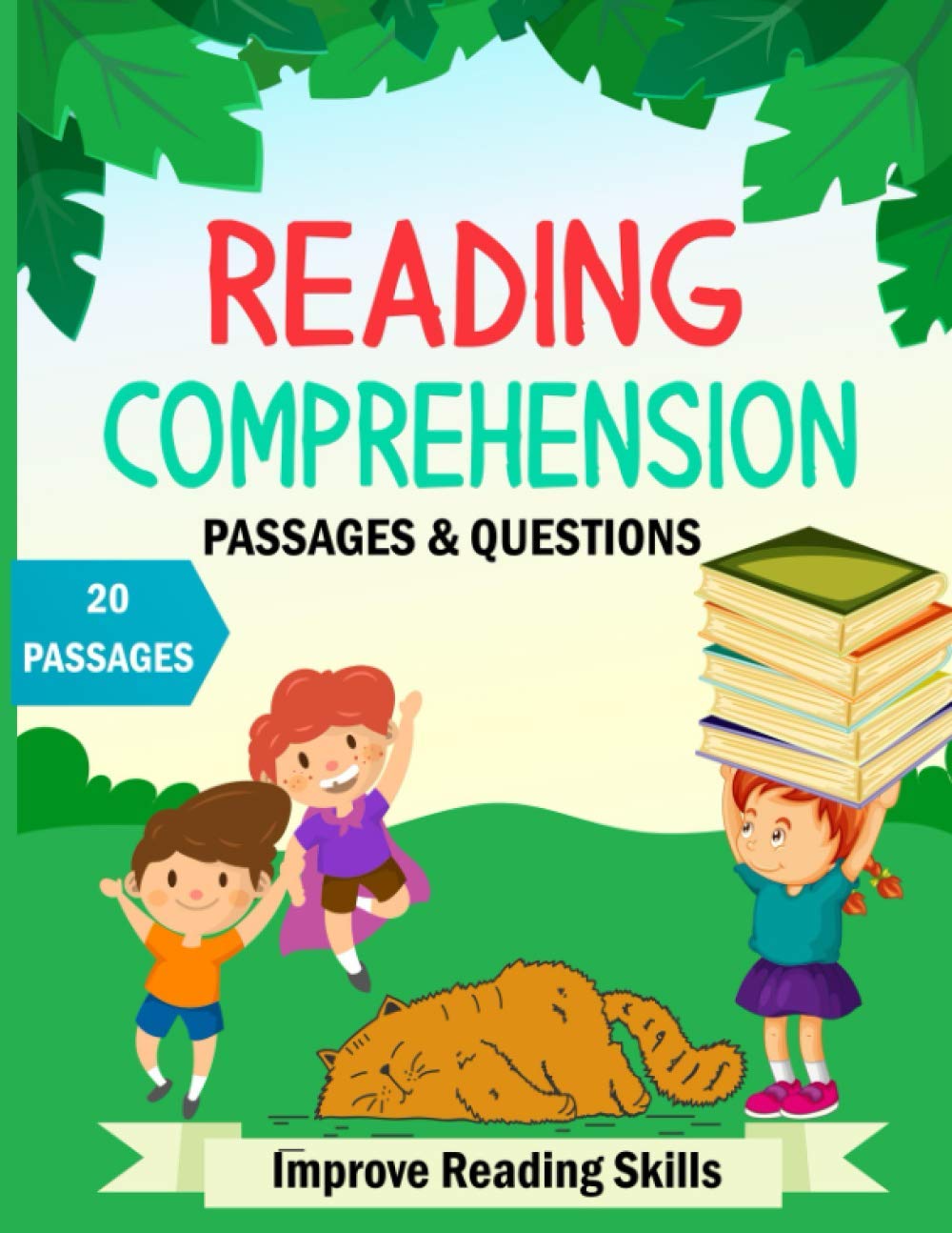 reading comprehension passages and questions kindergarten 1rst grade workbook to improve reading comprehension skills short stories with comprehension questions answers bom lamaa 9798577562519 books amazon com