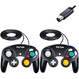 SogYupk 2 Pack Controller Replacement for Gamecube Controller,Wired Controllers Classic Gamepad Compatible with Nintendo and 