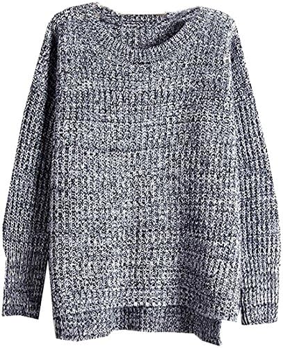 IU root Comfortable Women's Solid Stylish Comfort Soft Sexy Sweater Outwear GreyOne Size