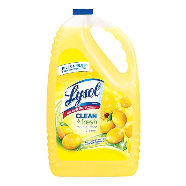 LYSOL CLEAN & FRESH MULTI-SURFACE CLEANER, LEMON & SUNFLOWER, 144OZ