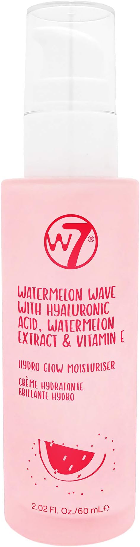 W7 Watermelon Wave Hydro-Glow Moisturizer Face Cream with Watermelon Juice