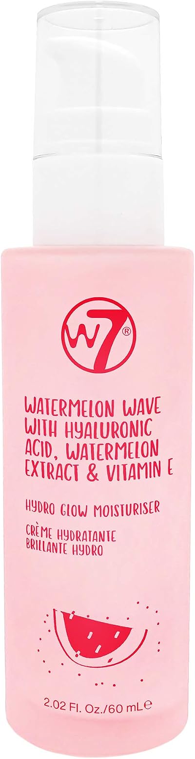 W7 Watermelon Wave Hydro-Glow Moisturizer Face Cream with Watermelon Juice