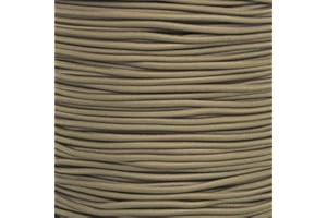 Paracord Planet 1/8 Inch Shock Cord – Nylon Bungee Cord for Crafting, Home Improvement, and General Indoor Use