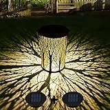 Solar Lantern Outdoor, Kwaiffeo Waterproof