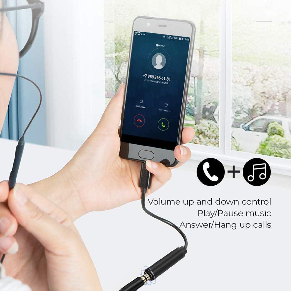 USB Type C to 3.5mm Female Headphone Jack Adapter,USB C to Aux Audio Dongle Cable Cord Compatible with Samsung Galaxy S21 S20 Ultra S20+ Note 20 10 S10 S9 Plus,Pixel 4 3 2 XL,iPad Pro and More -2 Pack