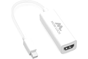 Thunderbolt/Mini-DisplayPort to HDMI Adapter | Compatible to Mirror Your MacBooks & PC Screen to Your Monitor & Projector | 2
