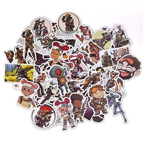 100 pcs Funny Cool Game Apex Legends Stickers for Laptop, Phone, Yeti, Luggage and Water Bottle Decal Sticker Pack